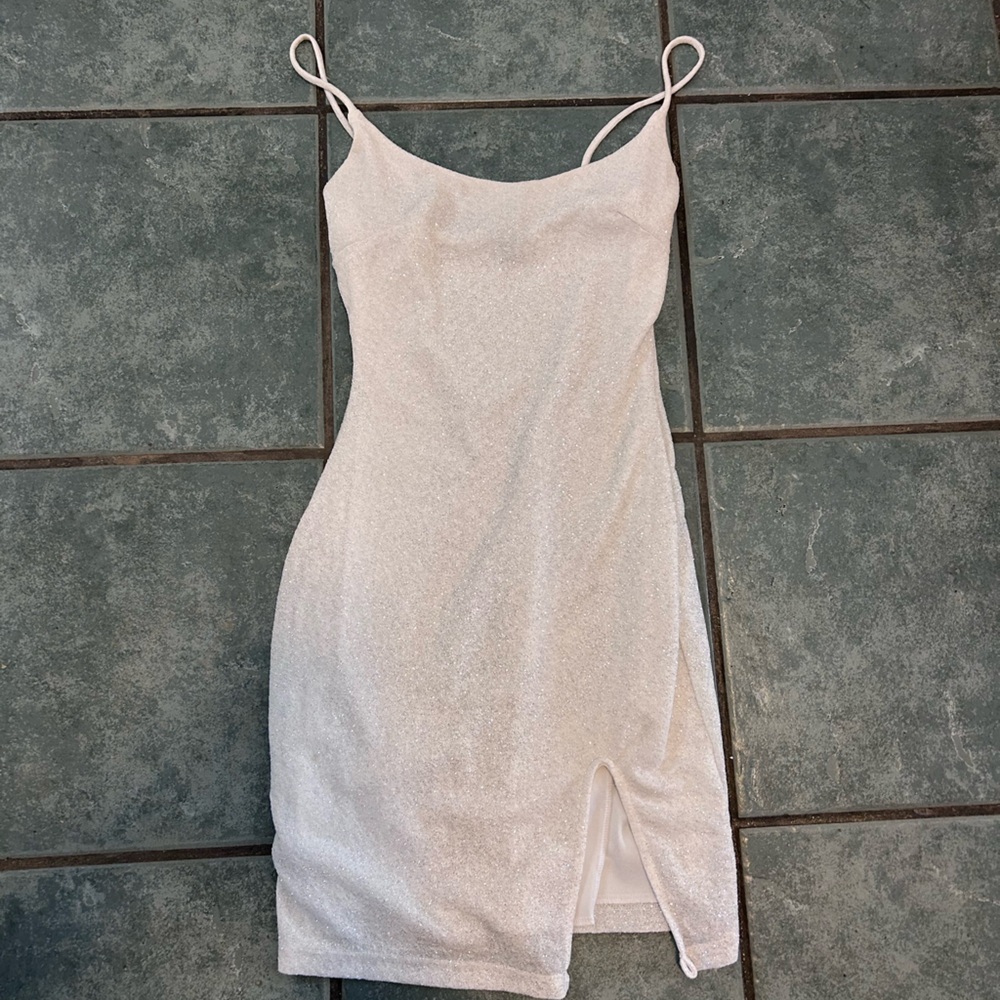 Windsor White glitter Dress